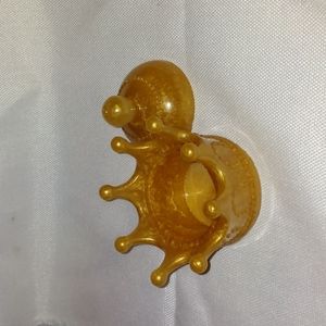 Gold crown trinket box